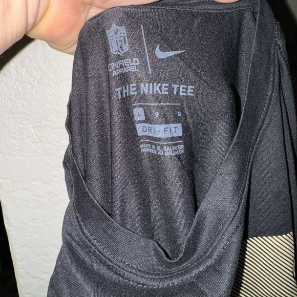 NIKE: New Orleans Saints Logo Dri-Fit Game Day Apparel: Adult Large: GUC - Picture 4 of 4